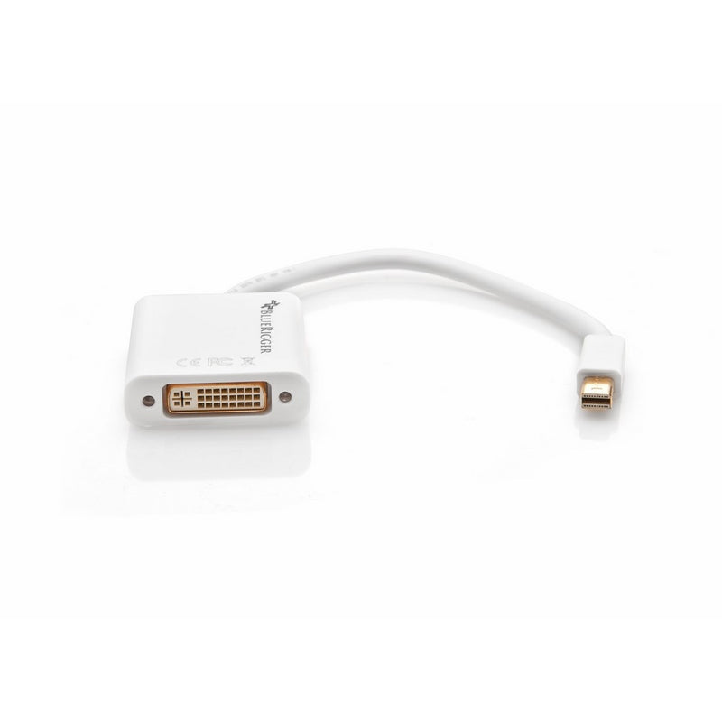 BlueRigger Mini DisplayPort (Thunderbolt) to DVI Female Adapter Cable