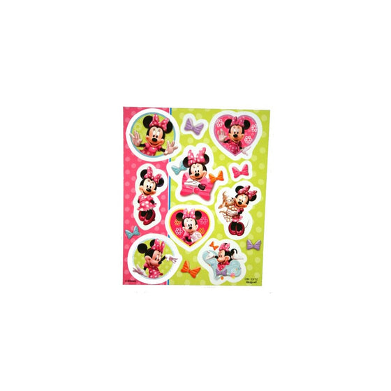Minnie Mouse 'Bow-Tique' Stickers (4 sheets)