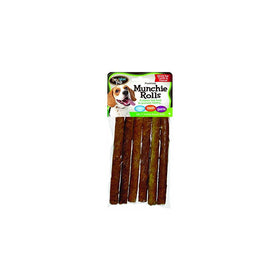 Bow Wow Porkhide Munchie Sticks 6-Pack 5''