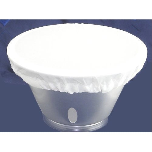 7" / 18cm to 8.25" 21cm Soft White Diffuser Sock for Flash Reflector Elastic Studio Nylon