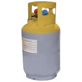 Mastercool (62010) Gray/Yellow Refrigerant Recovery Tank - 30 lb. Capacity