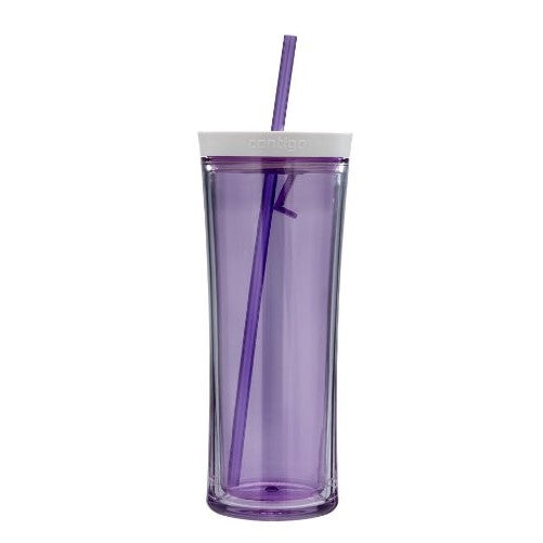 Contigo AUTOCLOSE Shake & Go Double-Wall Tumbler, 20 oz, Lilac