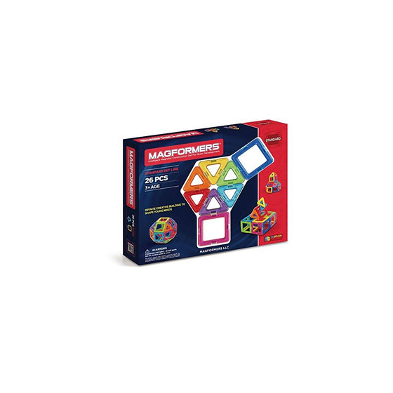 Magformers Basic Set 26 Piece Magnetic Building Toy
