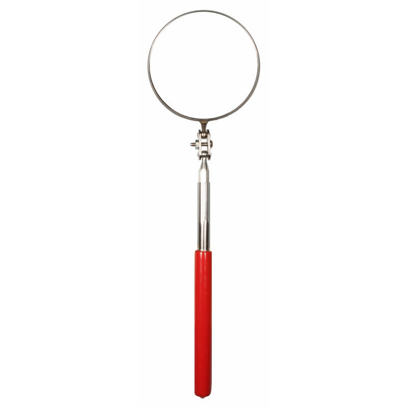 Ullman Devices S-2L Circular Telescoping Inspection Mirror with Extra Long Handle, 3-1/4" Diameter