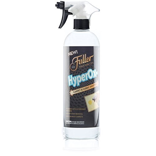 Fuller Brush HyperOx Carpet & Fabric Spotter with Sprayer – Removes the Tough Set-in Stains – Odor Eliminator –Citrus Fresh Scent – 22 oz.