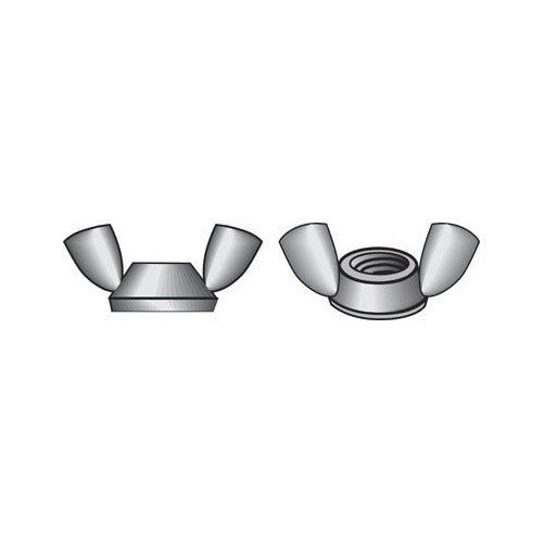 NUT WING 1/4" SS 50PK by HILLMAN MfrPartNo 0830006