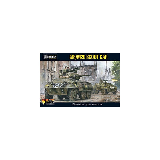 Warlord Games, M8/m20 Greyhound Armoured Car, Bolt Action Wargaming Model