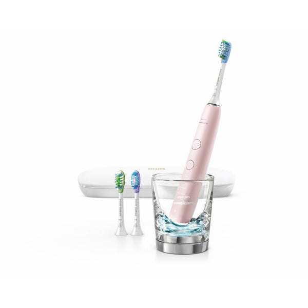 Philips Sonicare DiamondClean Smart Electric, Rechargeable toothbrush for Complete Oral Care – 9300 Series, Pink, HX9903/21