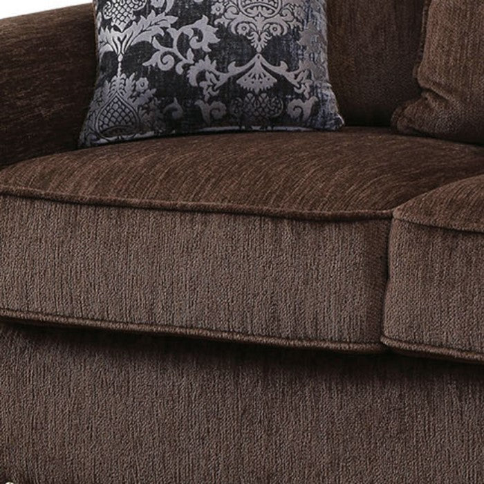 Upholstery trim Loveseat , Brown