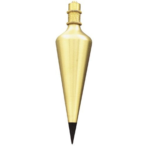 General Tools 800-32 Brass Plumb Bob, 32 Ounce
