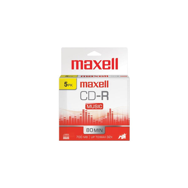 Maxell 625132 Recordable Cd (Audio Only) Slim Jewel