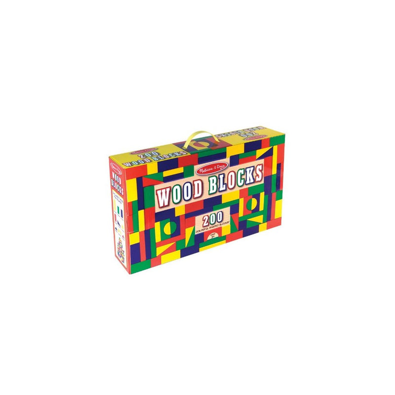 Melissa & Doug 200 Wood Block Set