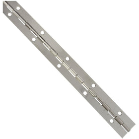 National Hardware N265-371 V570 Continuous Hinge in Nickel