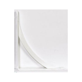 SHELF BRACKET7"ELEG WHT by JOHN STERLING MfrPartNo RP-0053-7WT