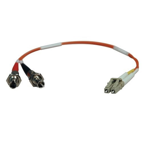 Tripp Lite Duplex Multimode 62.5/125 Fiber Adapter (LC-ST M/F) 0.3M (1-ft.)(N457-001-62)