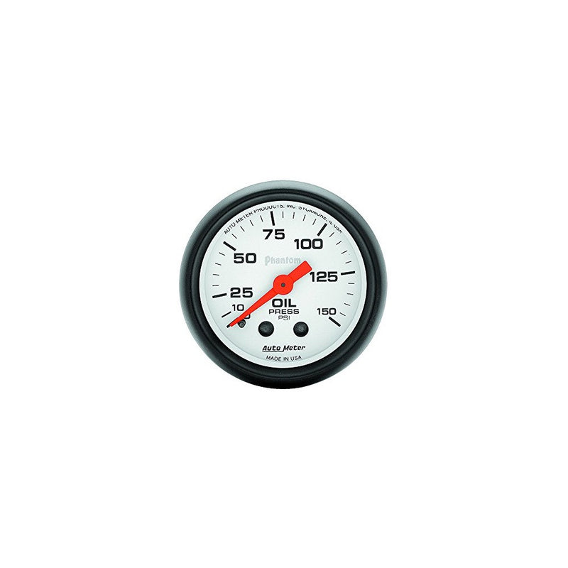 Autometer 5723 2" OIL PRESS, 0-150 PSI, MECH, PHANTOM