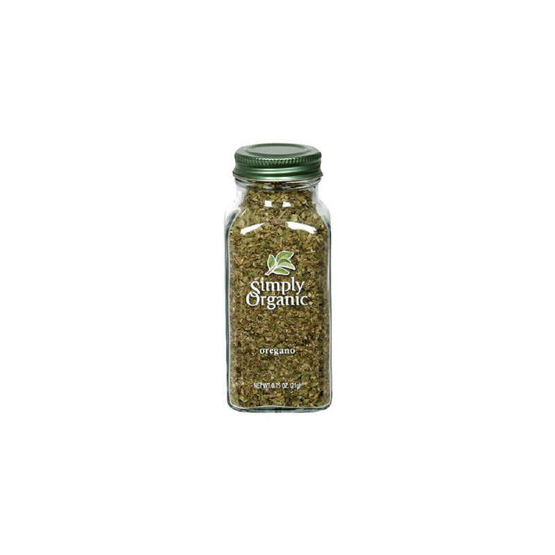 Simply Organic Oregano Leaf Cut & Sifted Certified Organic.75-Ounce Containers (Pack of 6)