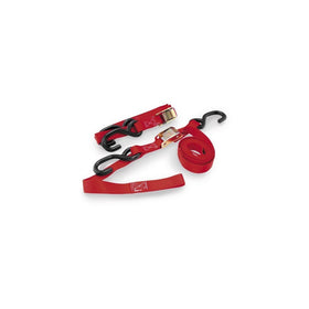 BikeMaster Tiedowns With Integrated Soft Hooks (RED)