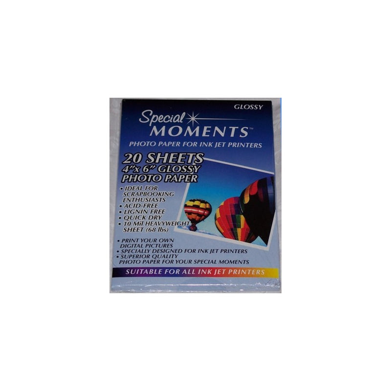 Special Moments - Photo Paper for Ink Jet Printers