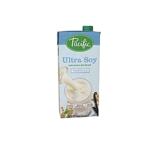 Pacific Foods Enriched Soy Non-Dairy Beverage, Vanilla, 32-Ounces