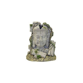 Blue Ribbon Exotic Environments Ancient Stone Head Ruin Aquarium Ornament
