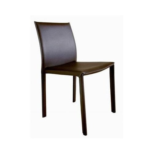Goneril Parsons Chair (Set of 2) Upholstery: Brown