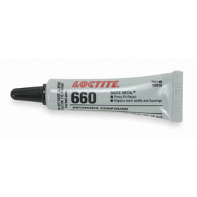 Loctite #660 Quick Metal Gap Filler, High Viscosity .2oz/6ml