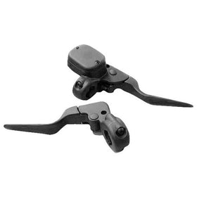 Bikers Choice Black Custom Handlebar Control Kit with 11/16in. Bore Cable Clutc