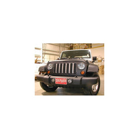 Lebra 2 piece Front End Cover Black - Car Mask Bra - Fits - JEEP WRANGLER 2007-2012