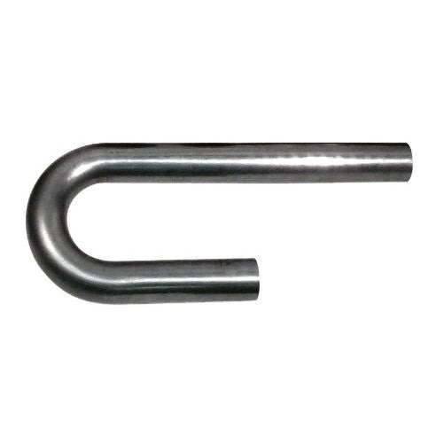 Patriot Exhaust (H7058) 2.5" 16-Gauge Mild Steel J-Bend Exhaust Tube with 4" Radius