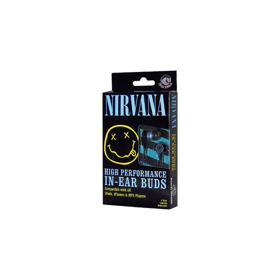 Section8 RBW5659 Nirvana In-Ear Headphones - Window Box - Black/Blue