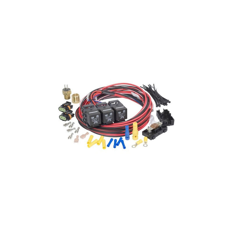 Painless 30117 Dual Activation Dual Fan Relay Kit