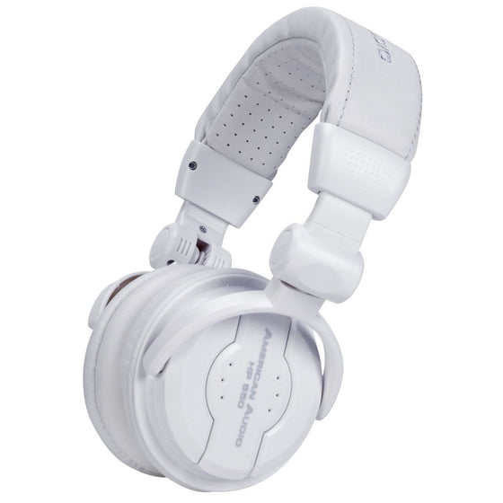 American Audio Hp550 Foldable Professional Headphones White