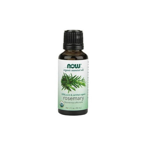 NOW Foods Rosemary Oil Certified Organic 1 fl oz (30 ml) Liquid