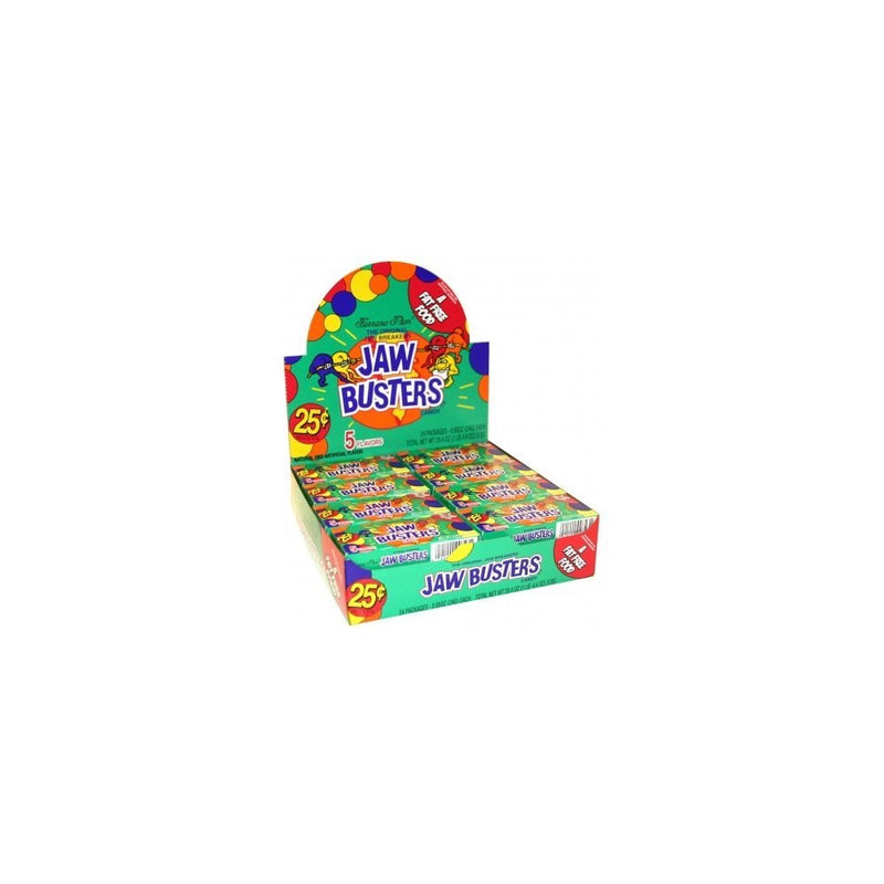 Ferrara Pan Jaw Busters, .08 oz Box (Case of 24)