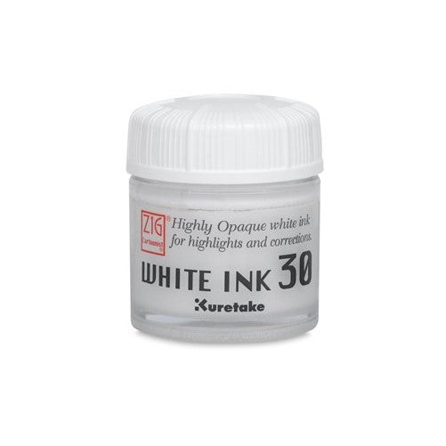 Zig Cartoonist Highly Opaque Pen Ink, White