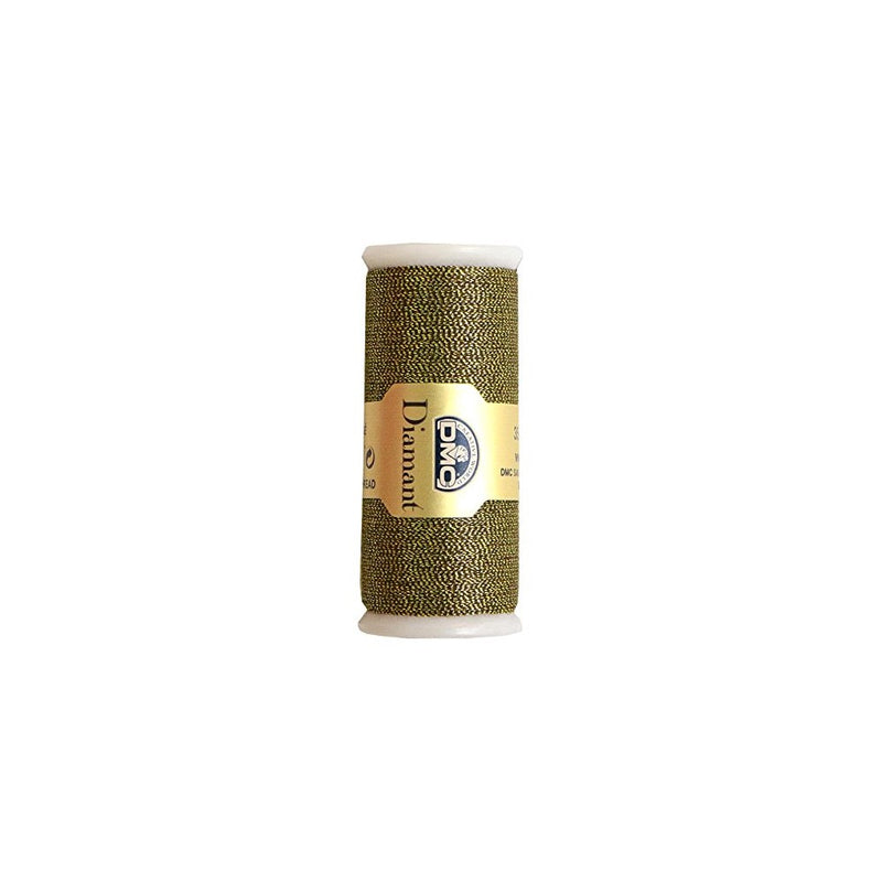 DMC Diamant Metallic Needlework Thread, 38.2-Yard, Gold and Black