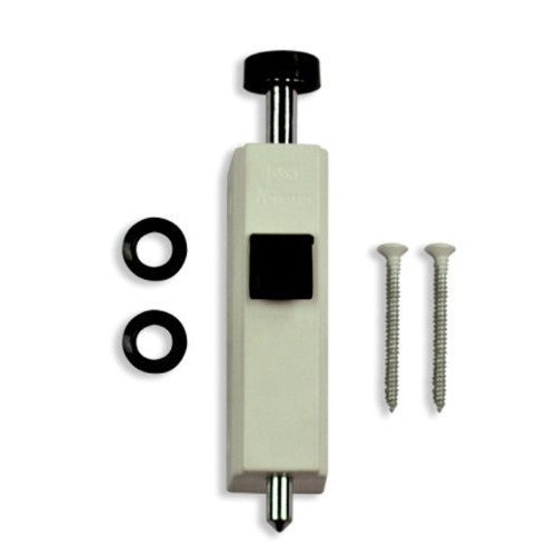 Andersen Auxiliary Security Lock, Foot Latch - White - 1997301