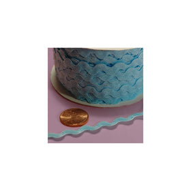 Light Blue Ric Rac Trim, 5mm X 22Yd