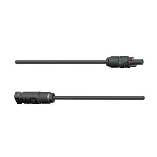Renogy One Pair of 9 Inch 12AWG Adaptor Kit Solar Cable Wire PV with MC4 Female & Male Connectors - Connect Solar Panel and Charge Controller