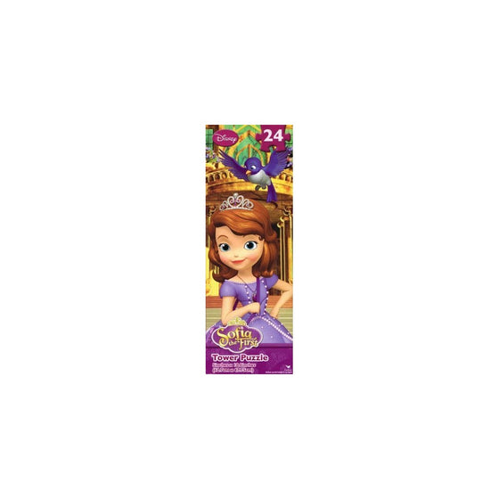 Sofia The First Tower Puzzle Pack - 24 Pieces Each - Set of 3