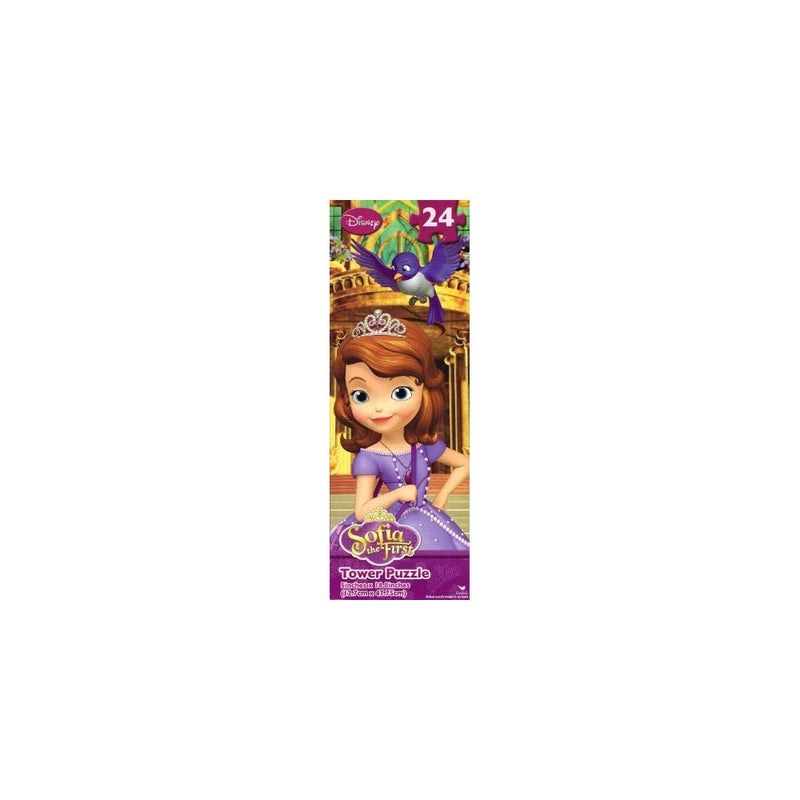 Sofia The First Tower Puzzle Pack - 24 Pieces Each - Set of 3