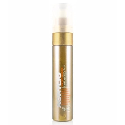 Montana Acrylic Paint Marker, 15mm, Standard Nib, Metallic Gold (059429)