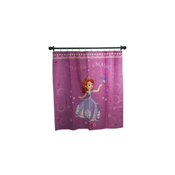 Disney Sofia the First Fabric Shower Curtain