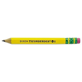 Ticonderoga DIX13472 Golf Pencil, Yellow (72 Count)
