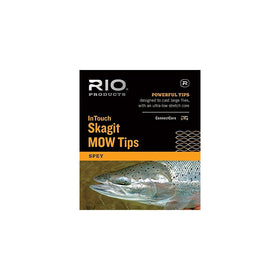 Rio Brands RIO Fly Fishing InTouch Skagit MOW, Medium Tip, 2.5' T-11/7.5' Float Fishing Line, Black/Green