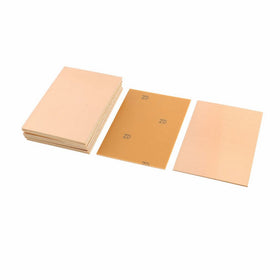 Uxcell a15080500ux0222 15 Piece 100x70x1.5 mm FR4 Plate Single Sided Copper Clad Laminate PCB Circuit Board