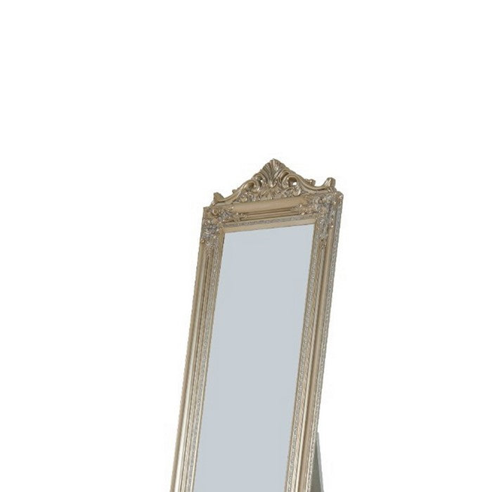 Standing Mirror, Champagne Gold