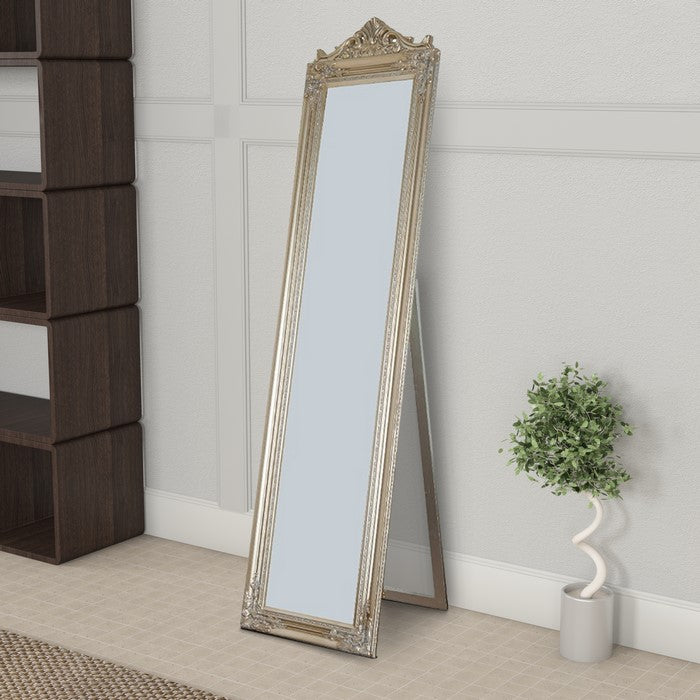 Standing Mirror, Champagne Gold
