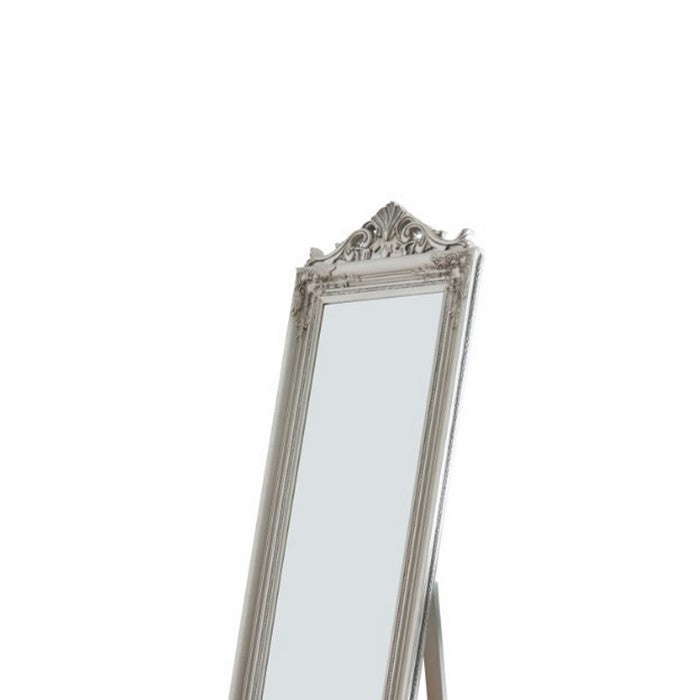 Standing Mirror, Silver
